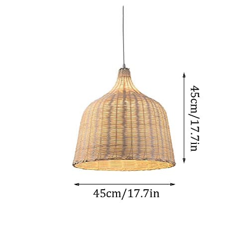 SXSHEYS Open Bamboo, E27 Single Head Lamp, Handmade Lampshade, Tea Room, Balcony, Living Decorative Lighting — view 6