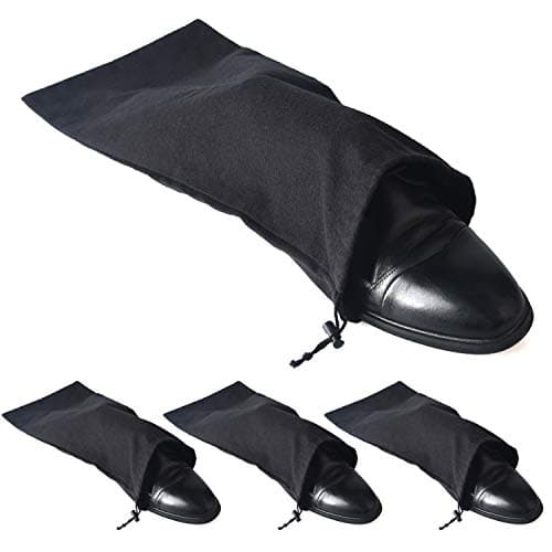Travel Shoe Storage Bags Cotton with Drawstring for Men and Women