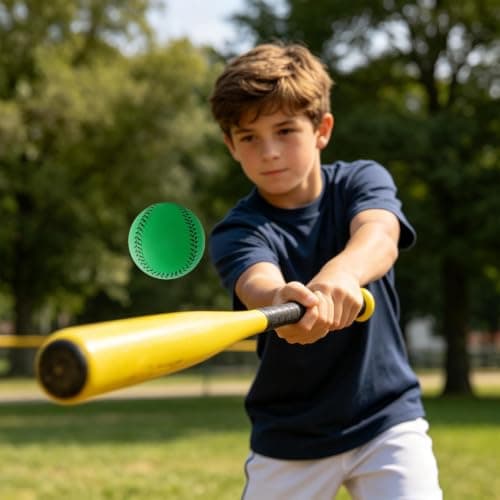 Soft Baseball Balls - 6 Piece Training Stress Ball Set for Kids — view 3