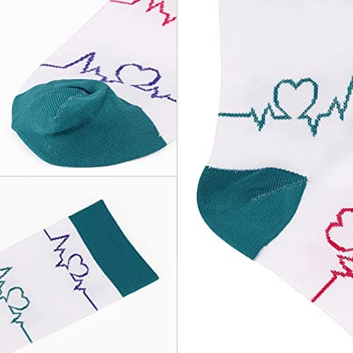 DRESHOW Compression Socks For Men & Women Best Support for Athletic Running Flight Travel Cycling — view 5