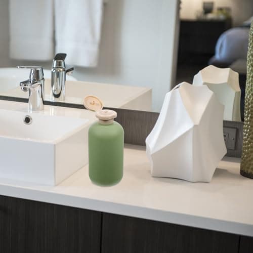 Beatifufu 2pcs 300ml Green Flip Top Pe Pp, Back to School Decorations — view 6