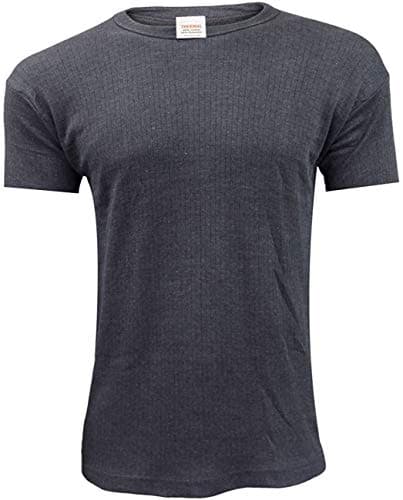 Thread Linens 3 Pack Mens Thermals T Shirt, Body Warmer Base Layer Thermal Top for Men Size S-XXL (Charcoal, L) — view 4