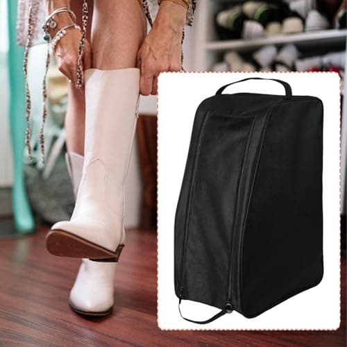 Travel Boot Storage for Skiing and Climbing,Black — view 3