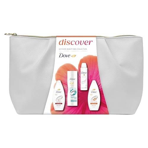 Dove Gift Set with Two Body Washes, Body Lotion, Anti-Perspirant and Beauty Bag, Perfect Gifts for Her, 4 Piece — view 2