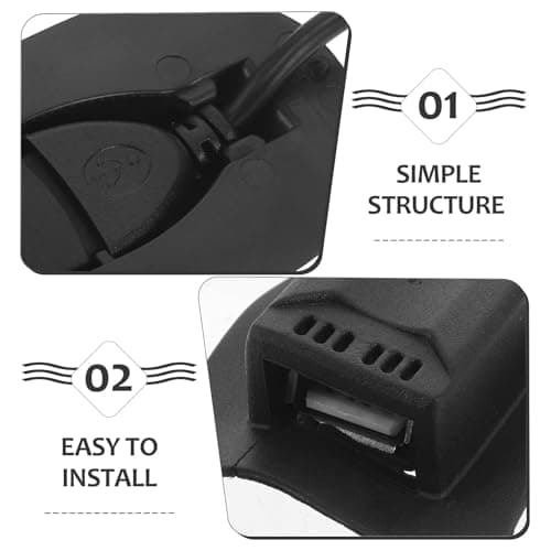 ROMISBABA Portable USB Extension Cable for Backpack Charging and Travel, Lightweight Pvc Charging Cable Adapter for Computer and Smartphones, for Back to School Use with 3.5mm Wire Thickness — view 3