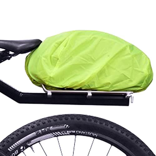 JSAHAH 20L Bicycle Rear Rack Rain Cover Bike Trunk Rain Cover Yellow
