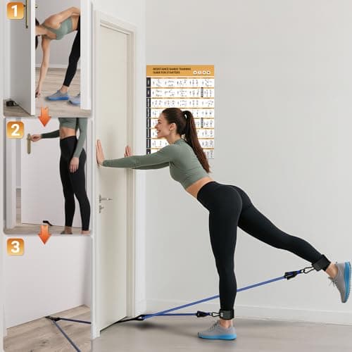 Resistance Bands Set with Handles for Men Women, Exercise Bands, 300 LBS — view 5