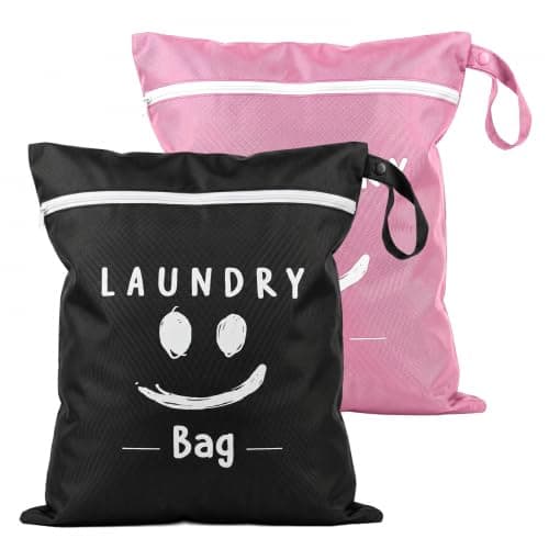 2 Pcs Large Travel Laundry Bag, 48 x 38cm