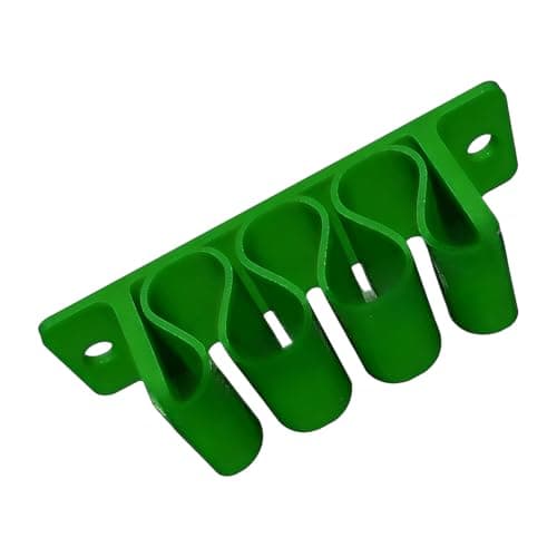 LORYEANM Stylish ABS Materials Cable Management Clip Holder, Green