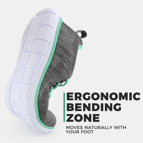 riemot Trainers for Women and Men, Lightweight Breathable Walking Shoes — view 5