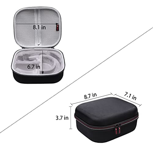 XANAD Carrying Case for JBL Headphones, Fit JBL Quantum One/810/800/400/300/100/600/200/50 Over Ear Gaming Headset - Active Noise Cancelling Travel Storage Bag — view 5