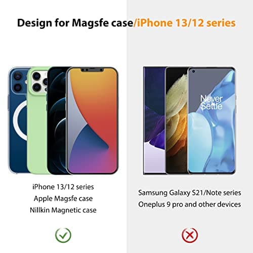 Nillkin Magsafe Wall Mount Magnetic Shower Phone Holder, 2 Pack Magnetic Sticker Cell phone Stand for iPhone 16 15 14 13 12 Pro Max/Pro, Magsafe Phone Mount for Car, Kitchen, Mirror, Bathroom, Black — view 5