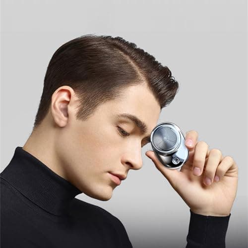 Portable Men's Electric Shaver With Quick Charging USB Rechargeable Shaver Precise Trimmer Grooming Tool For Men — view 5