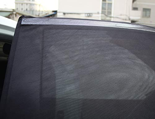 Car Side Window Sun Shade Car Sun Shade Blocking UV Protection Sun Cover Universal Rear Window Sun Shield Screen Car Mosquito Net For Baby Car SUV Road Trip Driving Tour Travel 2Packs — view 6