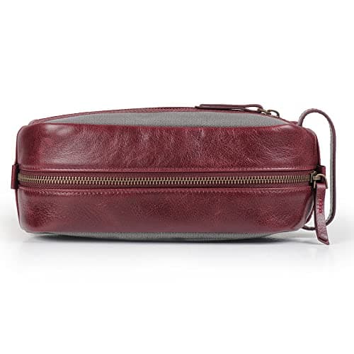 Londo Genuine Leather Travel Toiletry Bag – Makeup, Shaving Organizer, Dopp Kit for Men & Women, Durable & Stylish Travel Accessory — view 6