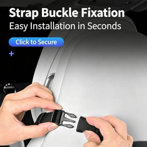 Car Seat Back Storage Hook | Adjustable Universal Headrest Hanger — view 4