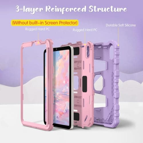 FINTIE Kid-Friendly Case for iPad mini 7th Generation A17 Pro/mini 6 8.3" — view 3