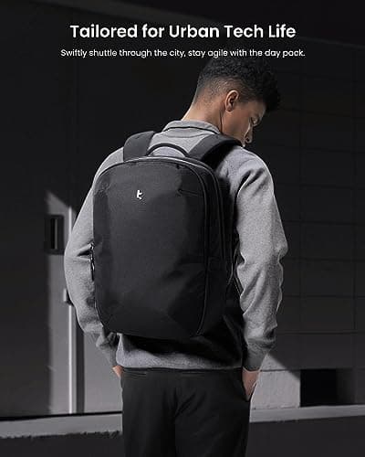 tomtoc Business Laptop Backpack Minimalist Daypack Daily Commute Work, 20L — view 2