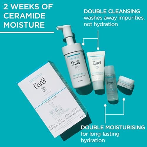 Curél Enrich Trial & Travel Kit, 2 Week Skincare Routine for Dry, Sensitive Skin — view 3