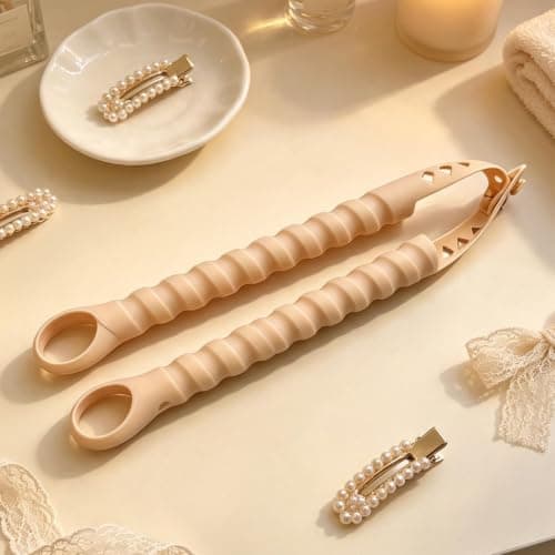 Overnight Heatless Hair Curling Tool - Soft Silicone Flexible Sleep-In Roll — view 3