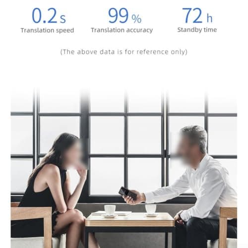 Todikaper Large-Screen Smart Translator Supporting 142 Languages, for instant Two-Way Voice Translation, Offline Mode for Travel — view 6