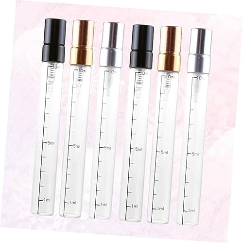 Beaupretty 6 Pack 10ml Glass Refillable Spray Bottle with Scale — view 5