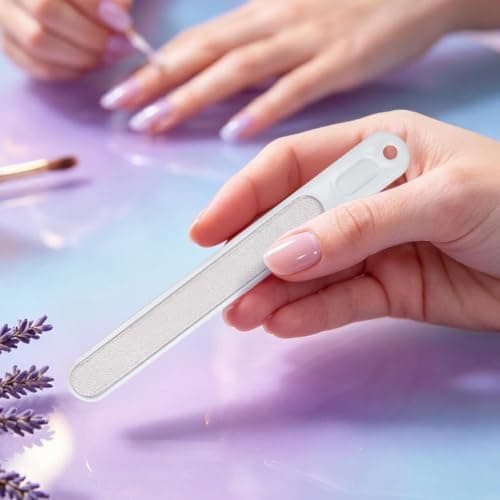 File for Nails Rectangular Portable Non-Slip Handle — view 3