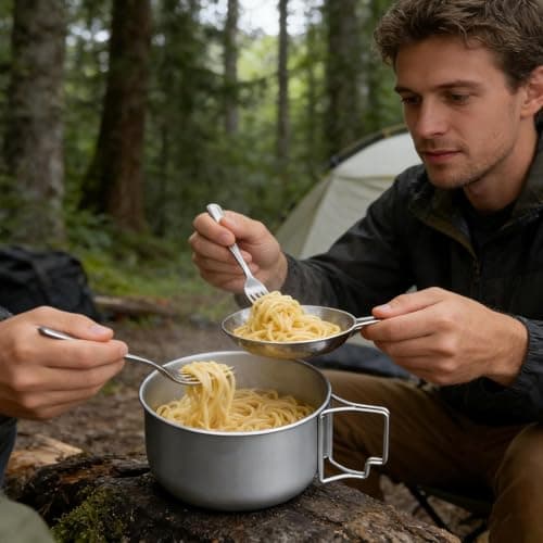 Folding Cooking Pot for Camping Cooking Soup — view 2