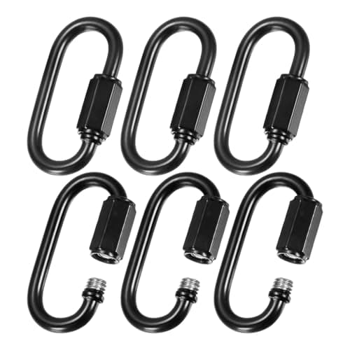 M METERXITY 6-Pack Quick Chain Connector M3.2, Electroplated Iron