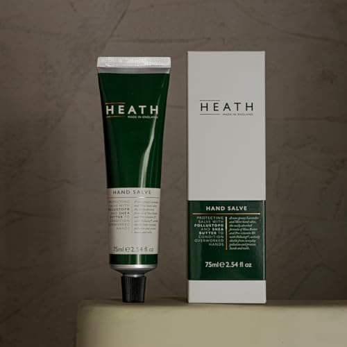 Heath Men’s Hand Salve 75ml, Hand Cream, Lavender Moisturiser, Shea Butter, For Cracked Skin, Roughness, Irritation and Calluses, Gift For Men, Travel Size, Vegan and Cruelty Friendly — view 6