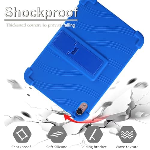 ATOOZ for iPad mini 7 Case 2024 (A17 Pro),Blue — view 3
