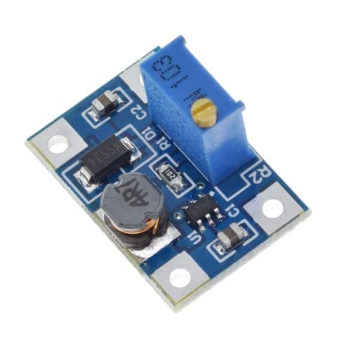DollaTek 5PCS SX1308 DC Voltage Regulator Step Up Boost Converter Power Supply Module 2-24V to 2-28V 2A — view 2