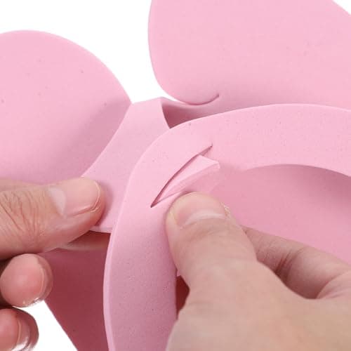VICASKY 12 Pairs Disposable Eva Foam Pedicure Slippers for Salon Use — view 6