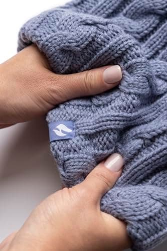 HEAT HOLDERS - Women's Thermal Winter Neck Warmer - 3.5 tog - One size (Dusky Blue) — view 5