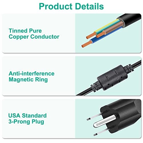 Universal Power Supply 3V~24V 5A 120W Adjustable Variable 3V 5V 9V 12V 18V 20V 24V AC/DC Adapter Charger, 100V-240V AC to DC Converter with 14 Tips, Polarity Converter and 4-Way Power Splitter Cable — view 6