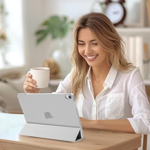 ProCase for iPad Air 13 Inch Case M4/M3/M2(2026/2025/2024), Silver — view 3