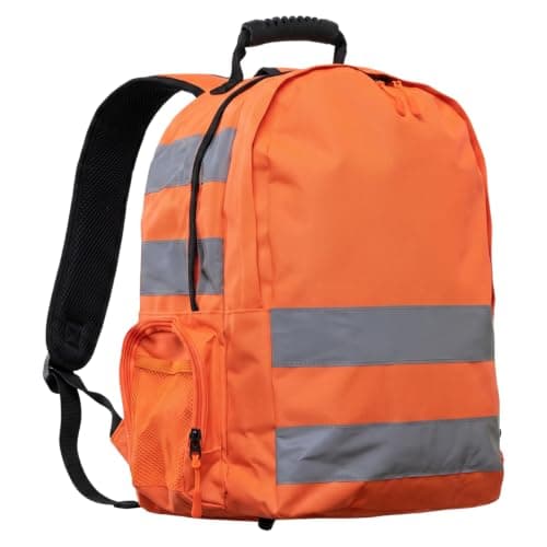 Hi Vis Backpack Reflective Rucksack Waterproof Cycling Work Safety Bag — view 6