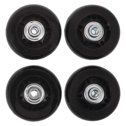 Luggage Wheel Replacement Set PU Quiet Swivel Repair Kit