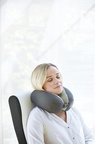 Go Travel Memory Foam Neck Pillow - Dreamer Flight Support, Dark Blue — view 2