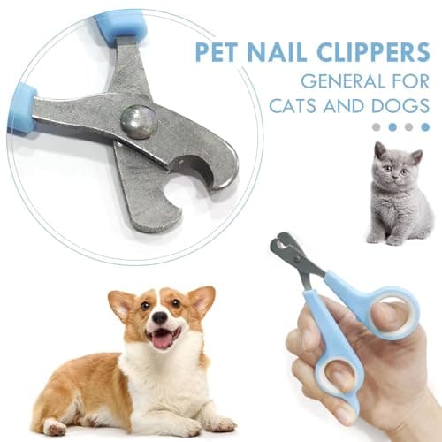 ZKFSIE Cat Bath Bag & Nail Clipper Set – Adjustable, Breathable Mesh Wash Bag for Stress-Free Bathing, Nail Trimming & Grooming | Scratch-Resistant, Secure Fit for Cats & Kittens — view 5