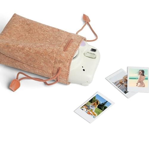 ECMQS Antique Charm Camera Bag with Elasticized Mouth Detail — view 4