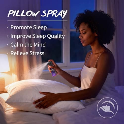 Lavender Sleep Set, Sweet Dream Sleep Gift - Sleep Spray, Magnesium Cream, Essential Oil, Epsom Salt, Eye Mask, Natural Lavender Essential Oil, Bath Kit, SPA Kit, Birthday Gift, Valentine's Day Gifts — view 3