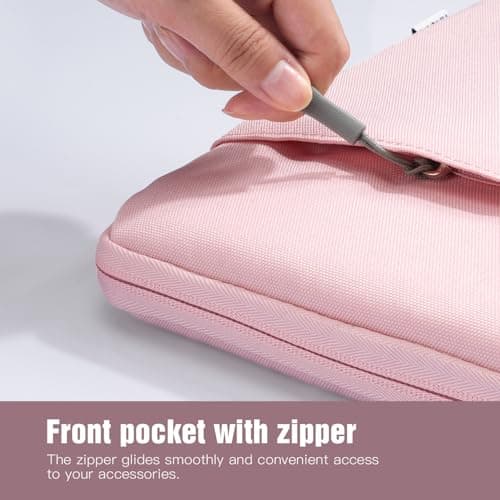 TiMOVO 9-11" Tablet Sleeve Bag, Pink — view 3