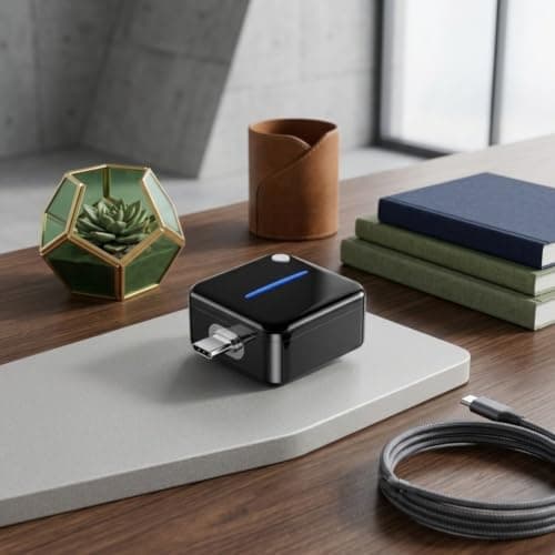 Kivivaka Alloy USB C Charger Protector Fire Resistant Build(Black) — view 5