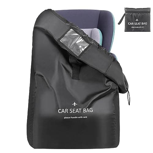 YSSHUI Universal Car Seat Travel Bag for Air Travel - Black