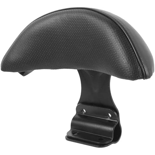 Motorcycle Seat Back Rest, Black Iron Bicycle Back Cushion