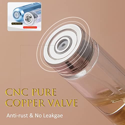 Travelofo Mini Perfume Bottles, Refillable Spray Dispenser, 5ml Leak-Proof Atomiser for Travel, Luxury Gift for Men & Women (Gold) — view 5