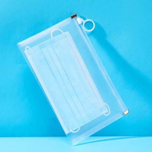 4pcs Cartoon File Storage Pouch for Students Sealed Zipper Waterproof — view 4
