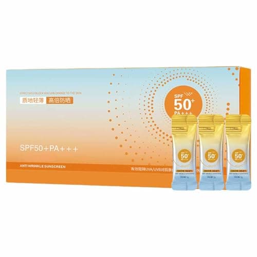 Travel Size Sun Protection, Mini Tube, Sunscreen for the Face with SPF 50+, Waterproof for Sun Protection Anytime and Anywhere (1)
