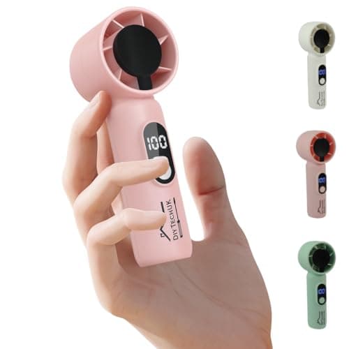 DIY TECH UK - CoolBlast Mini - 2 in 1 Handheld Rechargeable Mini Fan